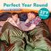 Sleepingo Double Sleeping Bag - Queen Size XL, Cold Weather 2 Person Waterproof Bag for Camping, Backpacking, Hiking - Lightweight & Spacious for Adults, Teens - Ideal for Truck Tent or Sleeping Pad - Buy Online on GoSupps.com