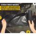 Buy 120L Black Garbage Bags - Extra Tearproof Waste Bags | 75 Pack XXL LDPE Waste Sachets for International Shipping - Buy Online on GoSupps.com