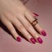 Bluesky Gel Nail Polish 10ml Glimmer Burgundy - LVM02 Pink Soak-Off Gel Polish for 21 Day Manicure Professional Salon & Home Use Requires Curing Under UV/LED Lamp - Buy Online on GoSupps.com