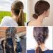 Tyfthui 32 Pcs Hair Ties for Thick Hair | Elastic Bands Ponytail Holders & Bracelets - No Damage, No Crease | Women & Girls - Buy Online on GoSupps.com