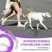 3m Purple Yard Leash for Dogs - Shock Absorbing Tie Out Cable | Durable & Adjustable Lengths for Safe Outdoor Use - Buy Online on GoSupps.com