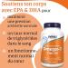 Now Foods Molecularly Distilled Omega-3 (Omega-3 Molecular Distilled) with EPA & DHA High Dosed 200 Soft Capsules Lab Tested Soy Free Gluten Free Non-GMO - Buy Online on GoSupps.com