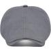 VOBOOM Cotton Flat Cap Cabbie Hat Dark Grey | Gatsby Ivy Irish Newsboy Hat - Buy Online on GoSupps.com