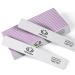 18pcs Nail File for Acrylic Nails - Capularsh 100/180 Grit Nail File, Professional Double Side Emery Boards, Reusable Coarse Nail File for Acrylic Gel Dip False Nail Home and Salon Use