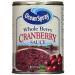 Ocean Spray Whole Berry Cranberry Sauce 14 Oz (Pack of 6)