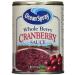 Ocean Spray Whole Berry Cranberry Sauce 14 Oz (Pack of 6)