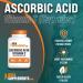 Pure Ascorbic Acid Capsules - 180-Day Supply - Vitamin C Supplement - 180 Veg Capsules - Buy Online on GoSupps.com