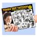 Temporary Tattoo Factory Tough Guy Tattoos - Ultra-Realistic Kids Temporary Tattoos - Long Lasting Waterproof Tattoos for Kids - Fun Kids Party Favors & Fake Kids Tattoos
