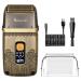 Electric Razor Shavers for Men Razor Shaver Electric Rechargeable Shavers Triple Blades Travel Shaver Waterproof Professional Foil Shaver Cordless