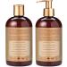 Shea Moisture Manuka Honey and Mafura Oil Shampoo and Conditioner For Extra Dry Damaged Hair Formulated Without Sulfates Silicones Parabens Phthalates Mineral Oil or Petrolatum 2 Pack - Buy Online on GoSupps.com