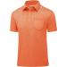 MAGCOMSEN Men's Polo Shirt - Orange, XX-Large | Quick Dry Collared Golf Shirt - Buy Online on GoSupps.com