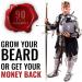 King Beard Growth Kit - 4 Pcs Set with Activator Serum, Roller, Sanitizer & Travel Comb - Buy Online on GoSupps.com