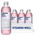 Vitamin well vitamin water with taste - vitamin C vitamin B6 vitamin B12 - Functional and low -calorie drink -12 x 500ml incl.pfand (react)