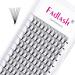 Eyelashes fan eyelash 14d 0.07mm d curl 14mm russian eyelashes eyelash extensions prefabricated fan premade russian lashes eyelash extensions (14d-0.07-d 14mm) 14mm 14d-0.07-D