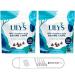 Lily's Milk Chocolate Style No Added Sugar Baking Chips Bag 7 oz (Pack of 2) Bundle With Snack Scout Measuring Spoon