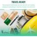 Traveling Panda Soft Bristle Toothbrushes with Built-in Toothpaste - Travel Kit with 2 Mini Brushes and 40 Mint Tablets - Buy Online on GoSupps.com