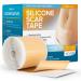 Silicone Scar Tape Reusable Sheets (120 x 1.6 ) Medical Grade Silicone Scar Sheets for Surgical Scars Burns Tummy Tuck Keloid C-Section - Cut to Size Scar Treatment 120 Inch