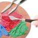 CONDA Stainless Steel Palette Knife Set - 5 Piece Red Spatula Knives with Wood Handle - Buy Online on GoSupps.com
