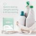 Wash No Waste Detergent Strips - 192 Hypoallergenic Biodegradable Vegan Washes | Powerful Cleaning Plastic-Free & Unscented - Buy Online on GoSupps.com