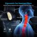 Soft Memory Foam Car Headrest Pillow - Adjustable Neck Support for Adults & Children - Removable & Retractable - Ideal for Sleeping (Black) - Buy Online on GoSupps.com