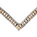 Buy Start Wodenhringriemen Horse Glitter Headband | Leather Diamond Stirrup Straps for Warmblood Thoroughbred & Pony - Full Black/Shimmering - Buy Online on GoSupps.com