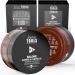Baume Barbe & cheveux | N 2 | aux huiles 100% naturelles - FABRIQU E EN FRANCE - Nourrit Hydrate structure. base de 2 cires 2 beurres 5 Huiles V g tales 2 huiles essentielles Vitamine E (80ml) Extraits de musc blanc et ambre 80 g (Lot de 1)