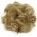 CAISHA by PRETTYSHOP Messy Scrunchie Bun Blond #25 - Heat-Resistant Synthetic Fibres for Voluminous Wavy Hair - Buy Online on GoSupps.com