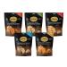 Sonoma Creamery Cheese Crisps - High Protein Low Carb Gluten Free & Keto Friendly - Variety Pack (Includes Cheddar Bacon Cheddar Savory Seed Pepper Jack & Parmesan) 2.25 Ounces Each (5 Count)