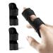 Finger Splints Trigger for Straightening (2 pack),Finger Brace for Straightening or Support for Fingers, Suitable for Index, Middle, Ring Finger,Tendon Release & Pain Relief