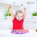 Bee Bright Baby Non-Slip Silicone Suction Plate - Purple | Toddler Feeding Plate | Dishwasher Safe - Buy Online on GoSupps.com