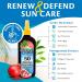 Caribbean Breeze Sunscreen Spray SPF 50 - Mango Lime Tanning Lotion with Green Tea & Pomegranate Extract | 8.5 oz - Best Anti-Oxidant Protection for Your Skin - Buy Online on GoSupps.com