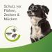 Beaphar Tick and Flea Protection Collar for Dogs - 4 Months Repellent Adjustable Rainproof - Dark Green 65 cm - Buy Online on GoSupps.com