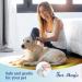 Fur Magic Double Sided Deshedding Comb for Dogs and Cats - Blue - Long and Medium Hair - Buy Online on GoSupps.com