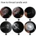 MILIVIXAY 4pcs Plastic Candle Making Molds - Pillar, Cylinder, Rectangle, and Sphere Mold for Beeswax Kit - Buy Online on GoSupps.com