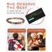 Jeracol Copper Magnetic Lymphatic Drainage Bracelet for Women - Adjustable & Magnetic Bracelet with Heart Shape Stone - Colorful Love Gift Set - Buy Online on GoSupps.com