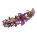 4PCS Luxurious Flower Metal French Barrettes Hair Clasps for Women and Girls - Buy Online on GoSupps.com