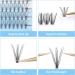 GEMERRY Lash Cluster 240pcs 3D Effect Individual Lashes D Curl 10D 20D 0.07mm 8-16mm - Wide Stem Natural Volume Lashes for DIY Eyelash Extension - Buy Online on GoSupps.com