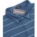 COOFANDY Men's Striped Golf Polo Shirt - Royal Blue Large - Buy Online on GoSupps.com