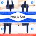 Elbow Brace for Tendonitis, Tennis Elbow & Cubital Tunnel Syndrome Pain Relief - Comfortable Immobilized Support for Ulnar Nerve Entrapment - Men and Women - Buy Online on GoSupps.com