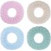 8 Pieces Bathroom Soft Toilet Seat Cover Pads Stretchable Washable Thicker Warmer Bathroom Toilet Seat Cushion Fits Oval Toilet Seats (Blue Pink Brown Green) - Buy Online on GoSupps.com