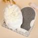2Pcs Exfoliating Gloves - Bamboo Shower Gloves - Bath and Body Exfoliator Mitts - Scrubs Away Ingrown Hair and Dead Skin - for Shower Spa Massage and Dead Skin Cell Remover Loofah - Thicken 1 pair Thicken - Buy Online on GoSupps.com