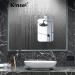 Fogless Shower Mirror for Shaving - Large 11X7.48 inch with Hooks | Frameless Men's Shaving Mirror - Buy Online on GoSupps.com