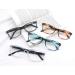 HEEYYOK 4 Pack Reading Glasses +3.00 | Fashion Rectangular Comfortable Spring Hinge Specs for Men/Women - 4 Mixed Colors - Buy Online on GoSupps.com