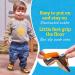 Soft Sole Leather Baby Shoes for Boys and Girls | Toddler Walking Shoes 18-24 Months | Brown Fox Design - Buy Online on GoSupps.com