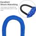 ABeauty Dock Lines Bungee Mooring Rope 4 Pack Blue - Boat, Jet Ski, Kayak, Pontoon & PWC Accessories - Buy Online on GoSupps.com