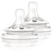 Philips AVENT BPA Free Natural Slow Flow Nipples 2-Pack.