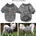 Buy Huisalisiji 5XL Dog Sweater - Warm & Light Hoodie for Large Dogs | Soft & Elastic Gray Sweatshirt - Buy Online on GoSupps.com