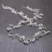 Elegant Rhinestone Hair Wire Wedding Accessories | Silver Crystal Headband for Brides & Bridesmaids - Buy Online on GoSupps.com
