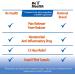 Be Health Naproxen Sodium 220mg Capsules - 120 Count Made in USA | Pain Reliever/Fever Reducer (NSAID) - Buy Online on GoSupps.com