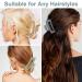 6 Pack Large Square Claw Hair Clips for Thick Hair - Non-slip Matte Hair Claws for Women and Girls - Strong Jumbo Hair Accessories - Buy Online on GoSupps.com